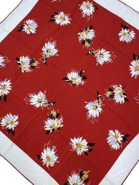 DIOR/ChristianDior - Red White Multi Scarf